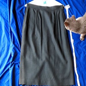 SIZE 12 Talbots Black Business Skirt